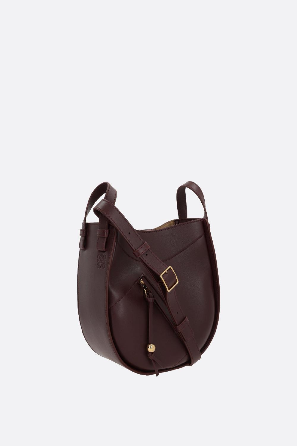 LOEWE borsa a mano Hammock Slice in pelle lucida Saldi Di Fabbrica