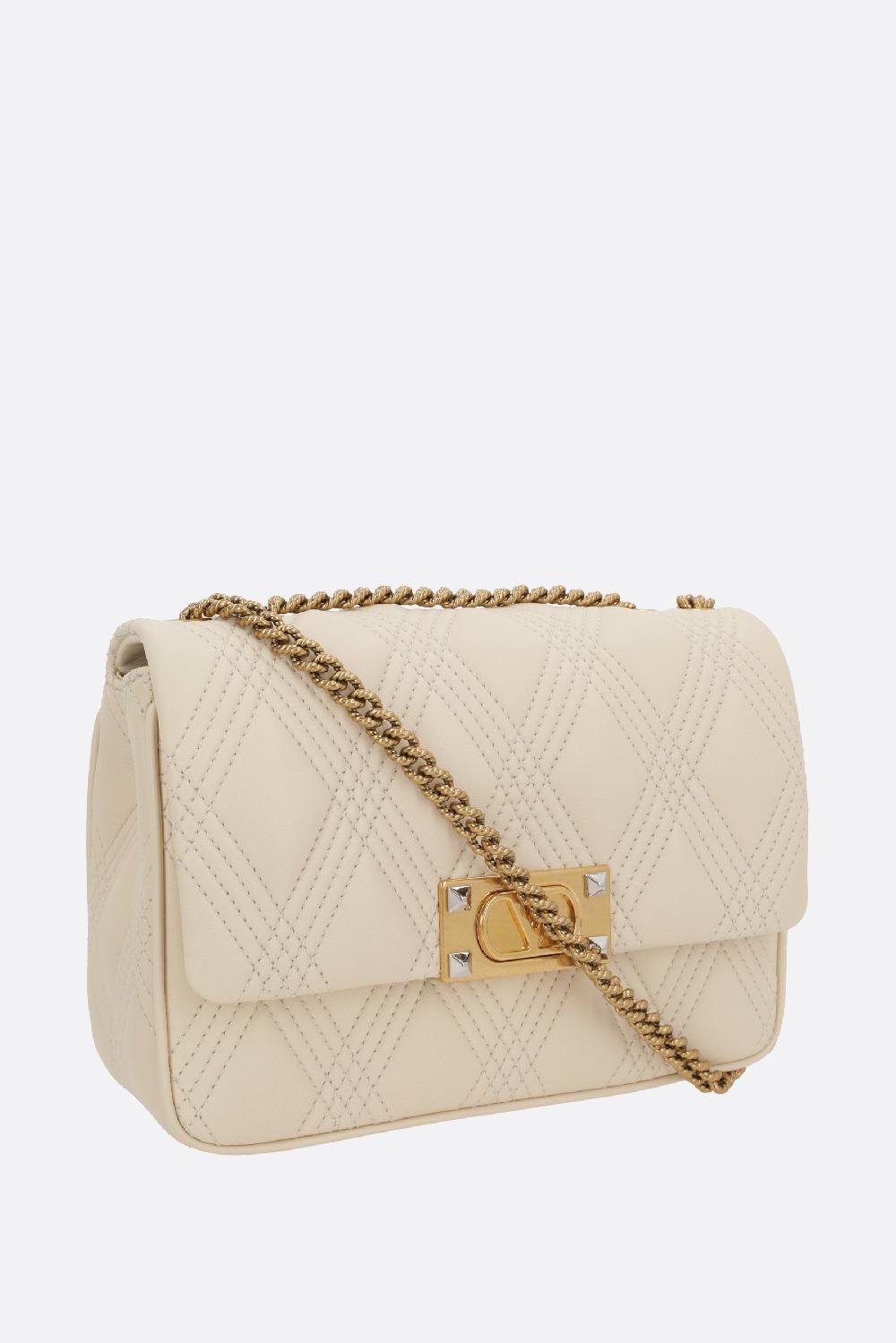 VALENTINO GARAVANI borsa a spalla Quiltie 67 media in nappa matelassé Vendite Flash