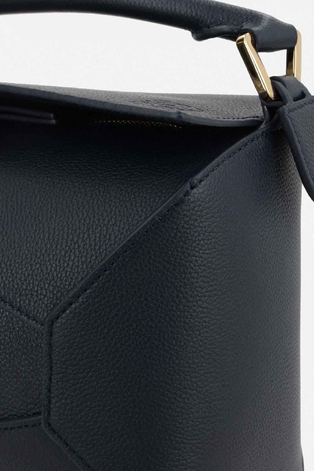 LOEWE borsa a mano Puzzle small in pelle martellata Italy