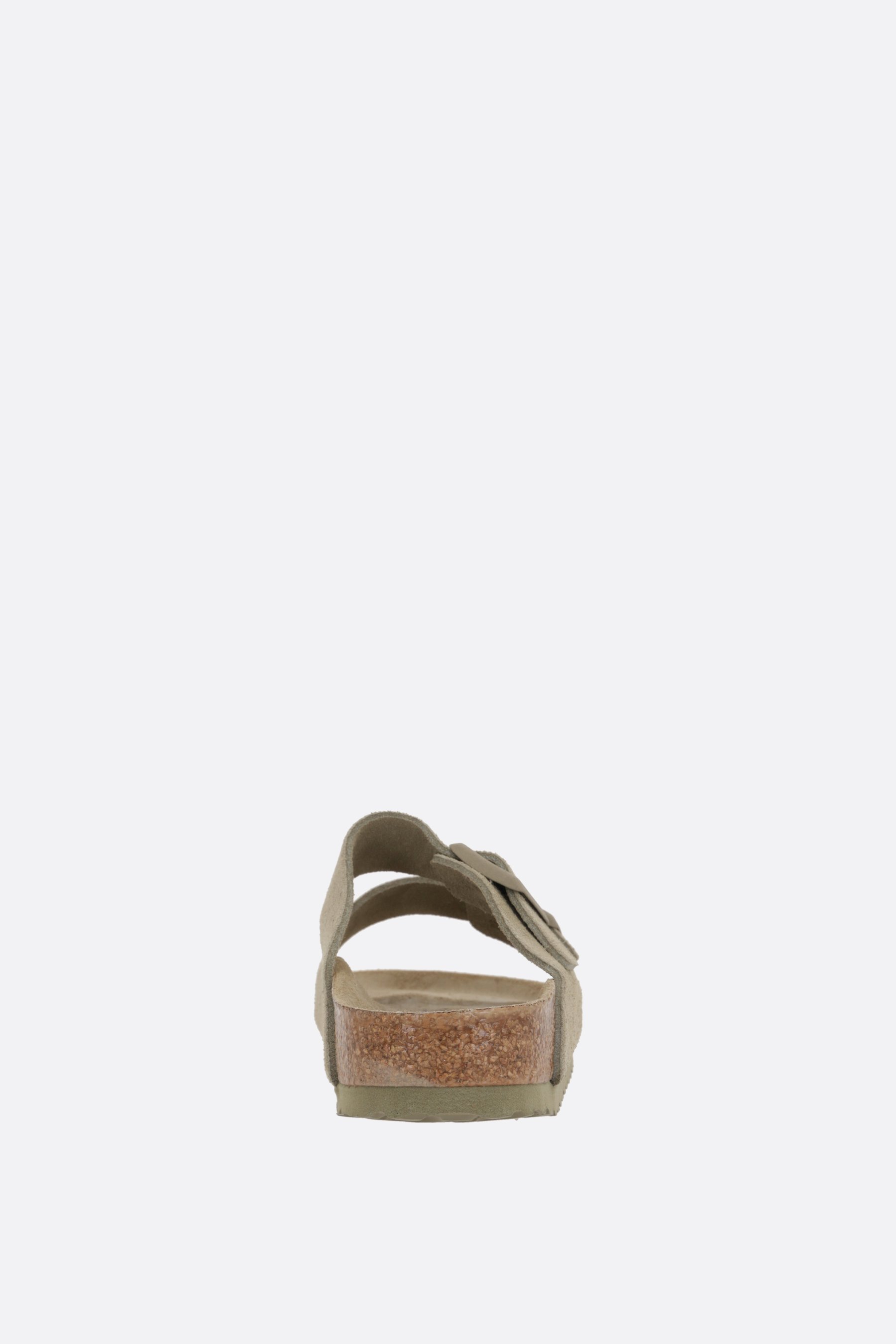 BIRKENSTOCK sandalo flat Arizona BS in suede (Narrow Fit) Nuovo
