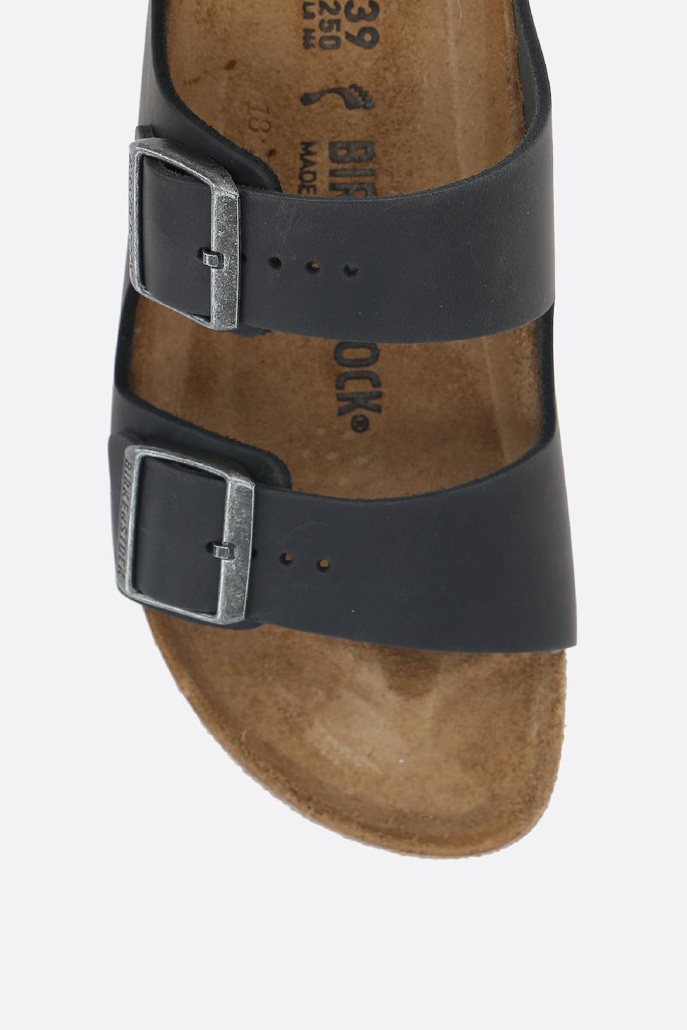 BIRKENSTOCK sandalo flat Arizona BS in pelle oliata (Narrow Fit) Promozione