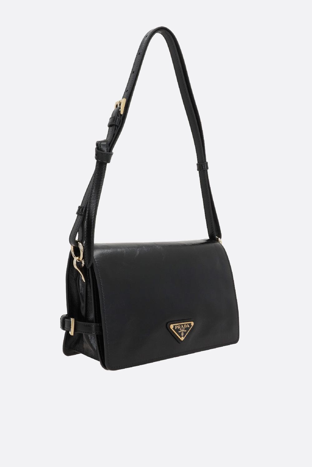 PRADA borsa a spalla in pelle Soft Lux Pezzi Unici