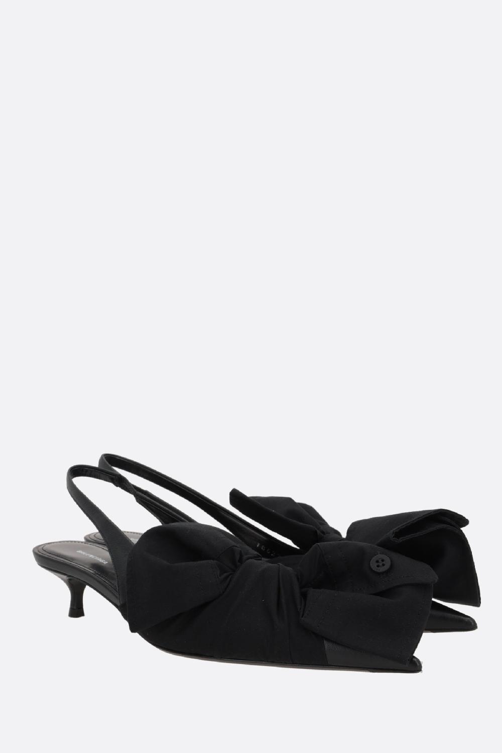 BALENCIAGA slingback Knife Chemise in nappa Fino Al -60%