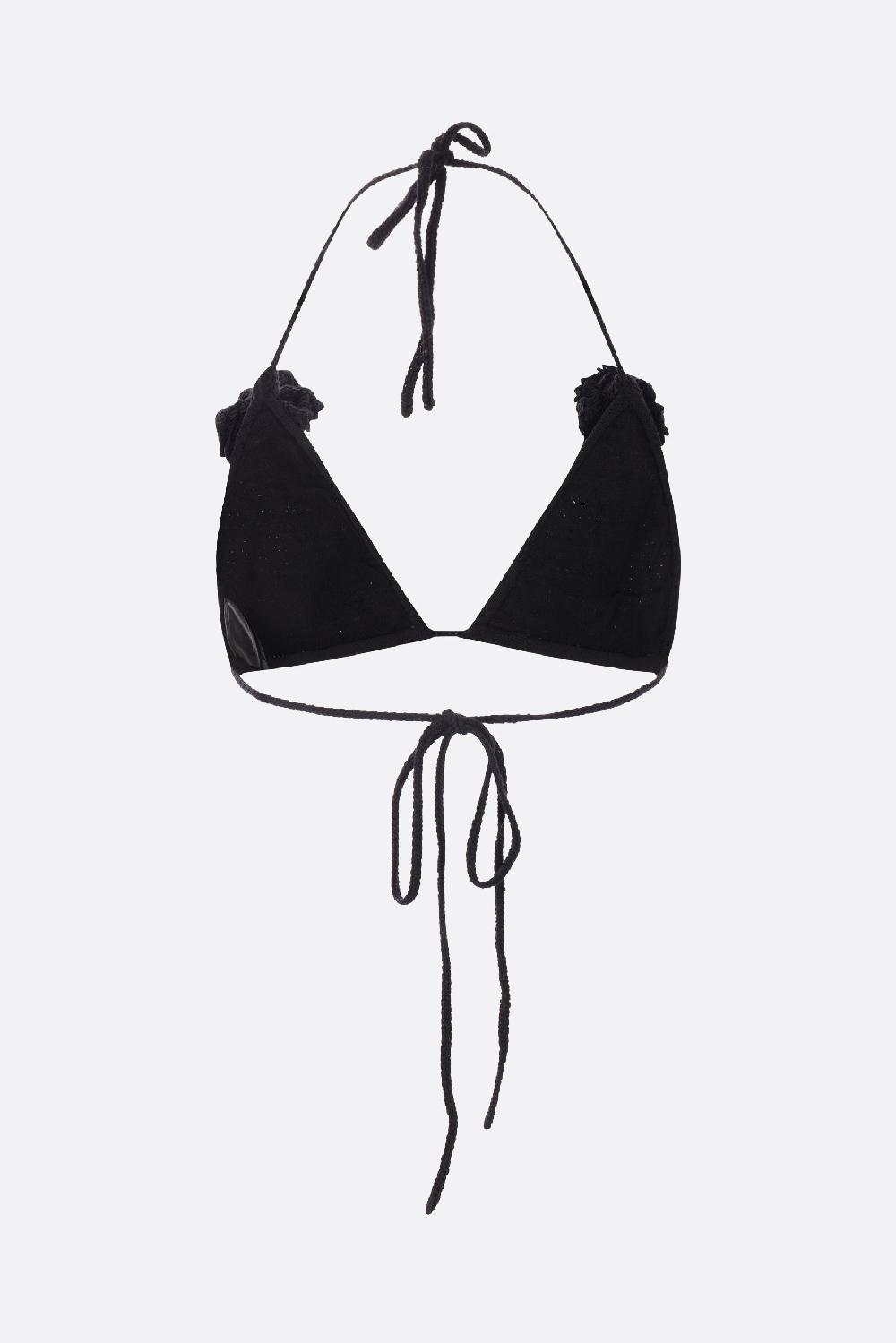 SELF PORTRAIT top bikini in crochet Shopping Online