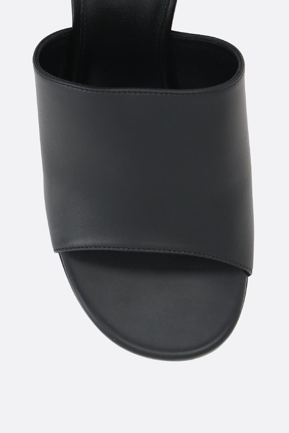 GIVENCHY sandalo G Cube in pelle liscia Sottocosto