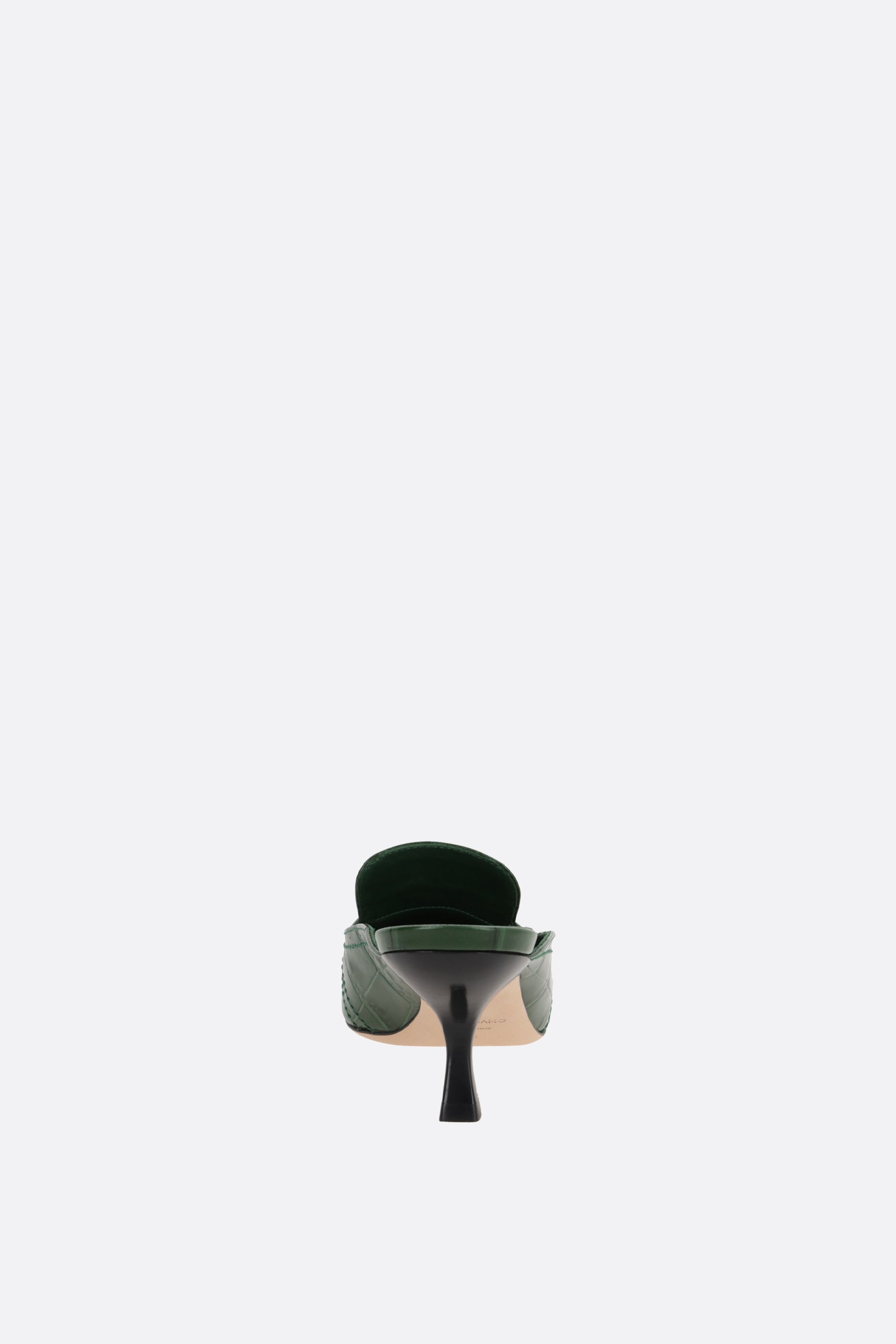 FERRAGAMO mule Elodye in pelle stampa coccodrillo Convenienza