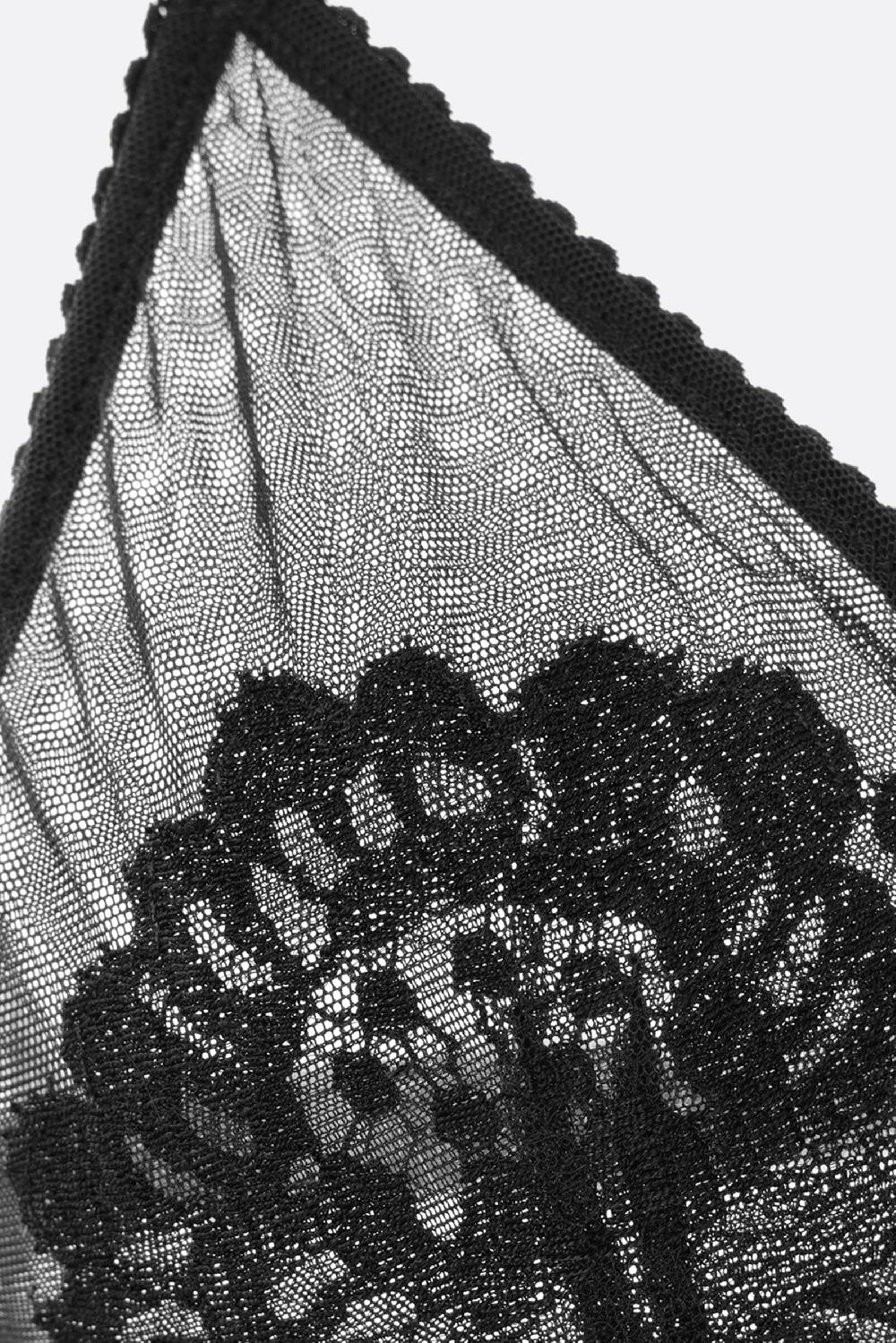 DOLCE & GABBANA reggiseno in rete con ricami Presa