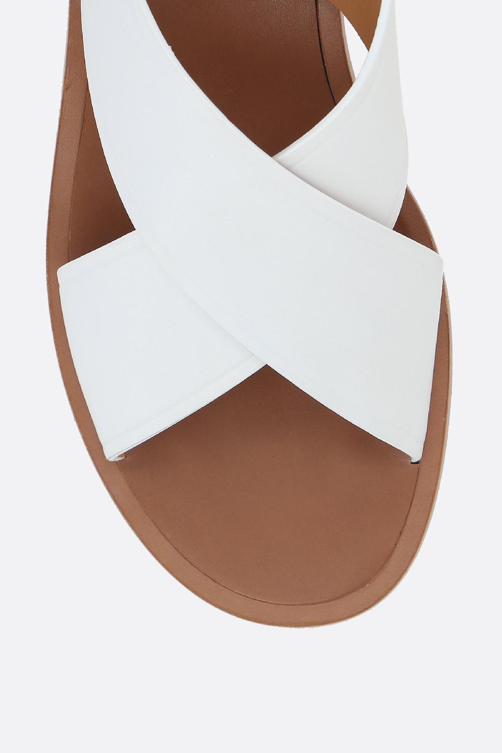 CHURCH'S sandalo flat Rhonda 2 in pelle liscia Online