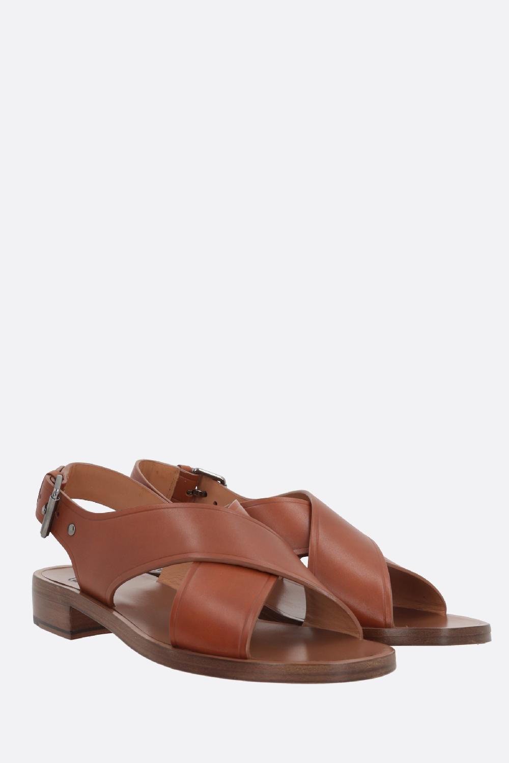 CHURCH'S sandalo flat Rhonda 2 in pelle liscia Outlet