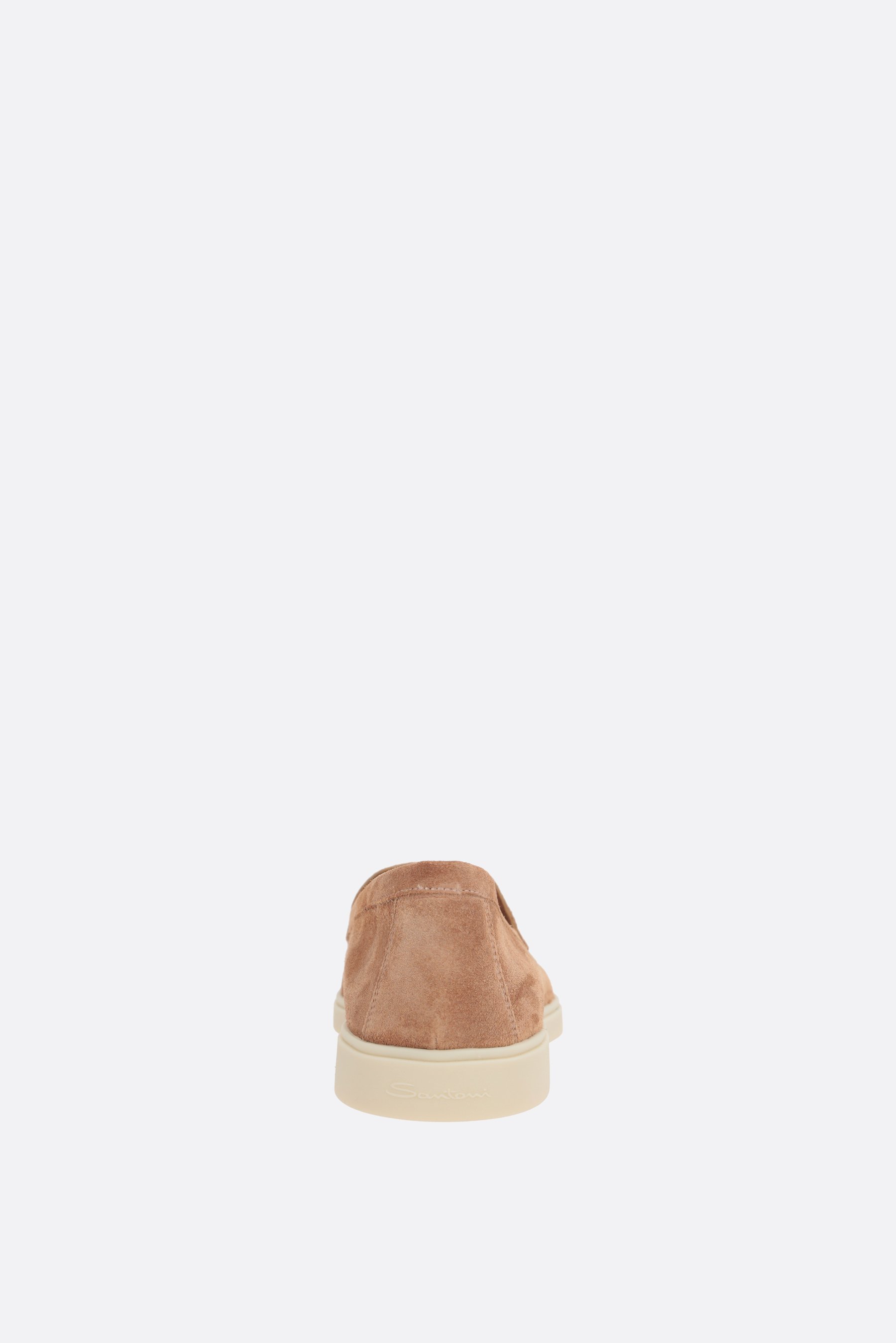 SANTONI mocassino in suede In Vendita