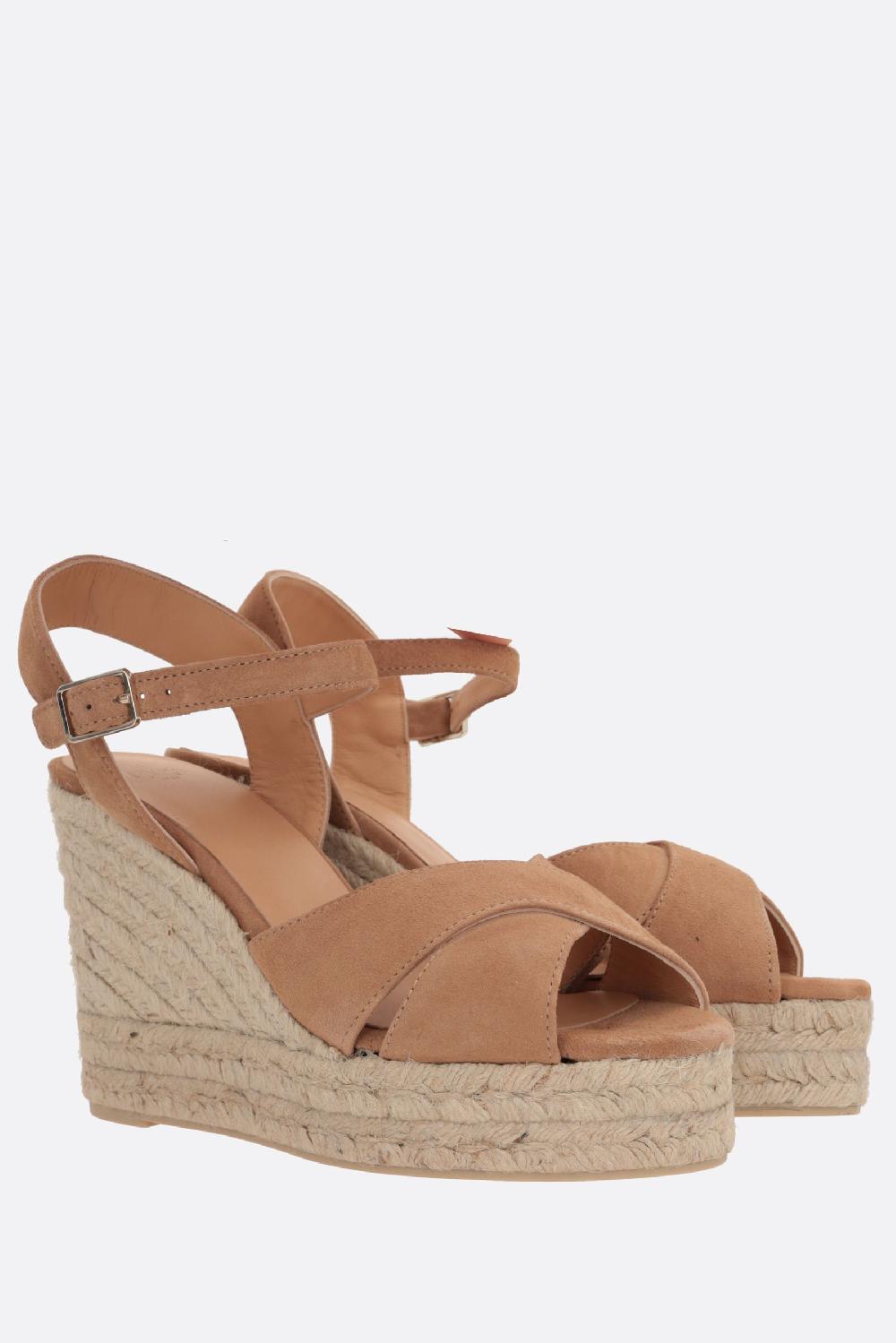 CASTANER sandalo con zeppa Blaudell in suede Vendita Calda