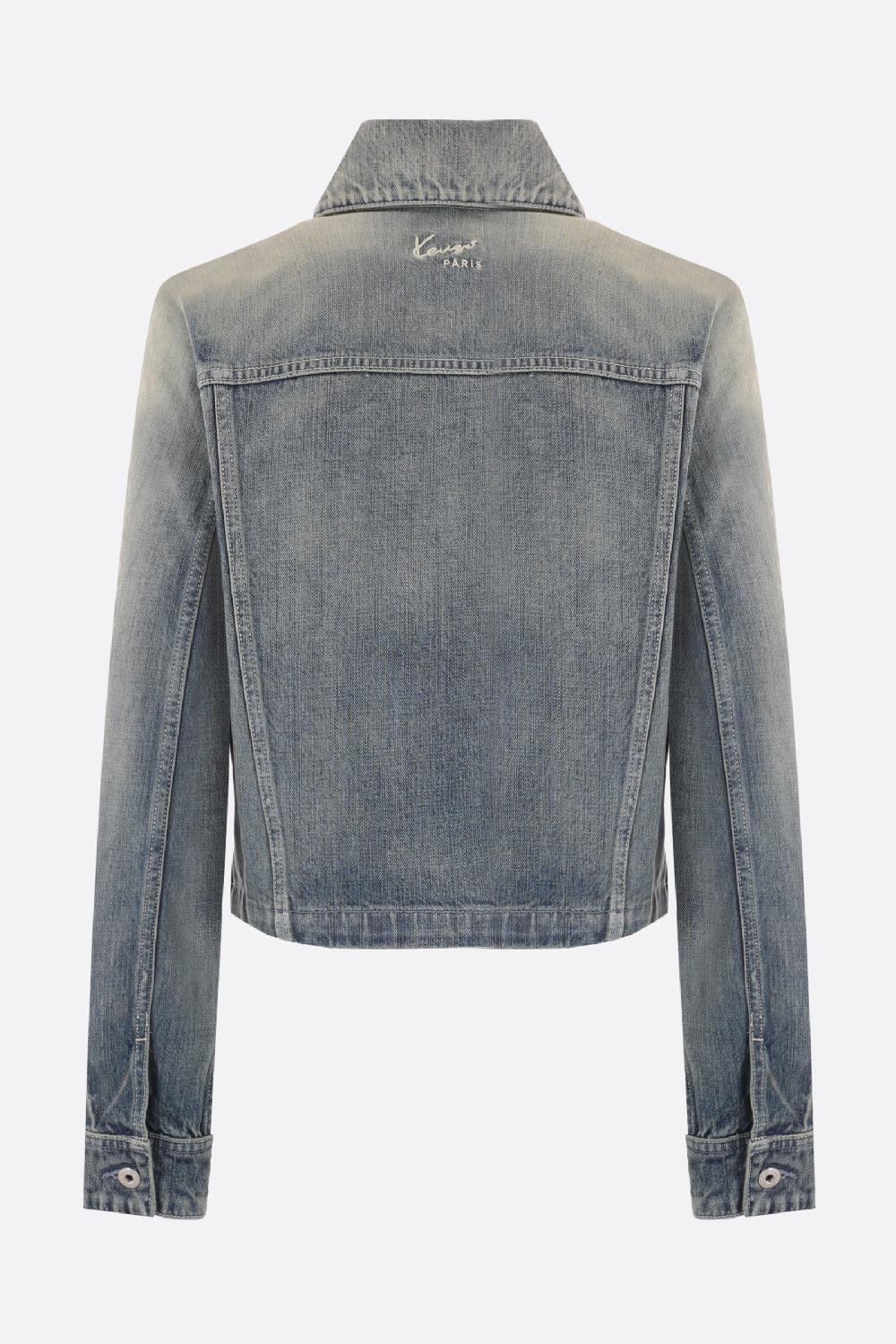 KENZO giubbotto trucker in denim giapponese KENZO Archive I Più Venduti