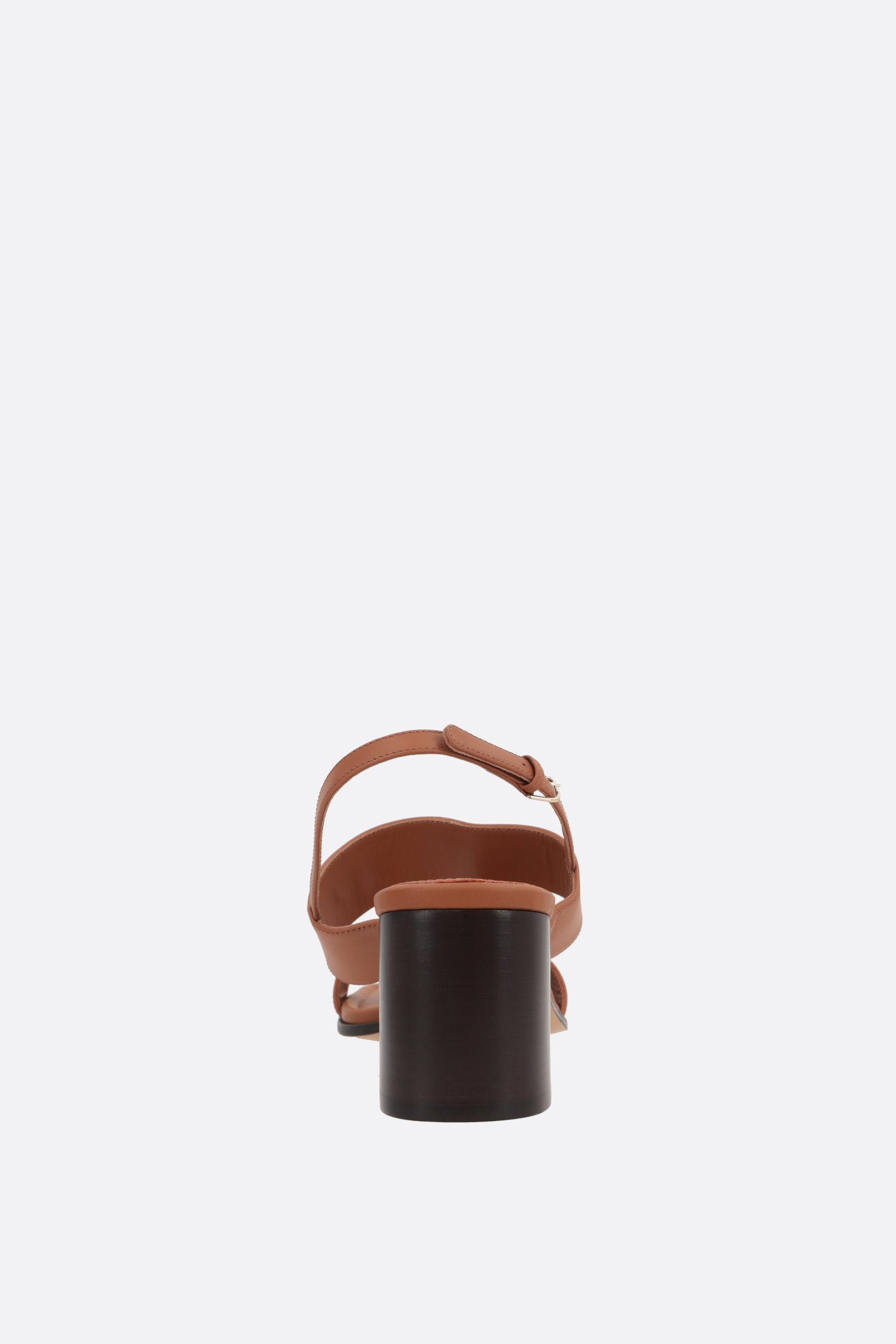 FERRAGAMO sandalo Lou in pelle liscia Only for today