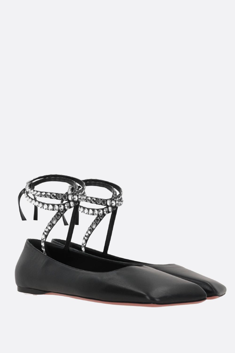 AMINA MUADDI ballerina Ane in nappa Acquista Ora