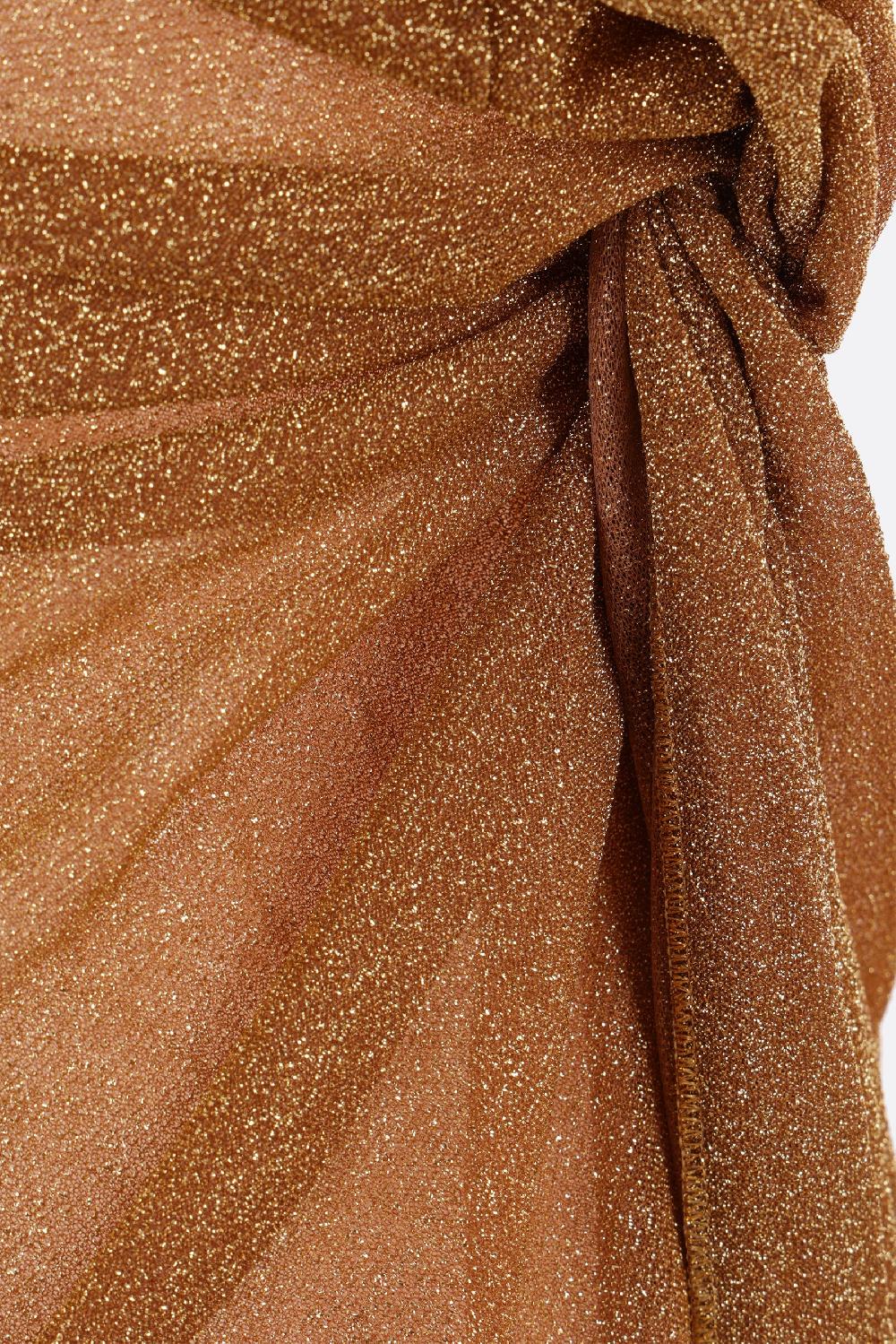 OSEREE abito monospalla in lurex Shopping Online