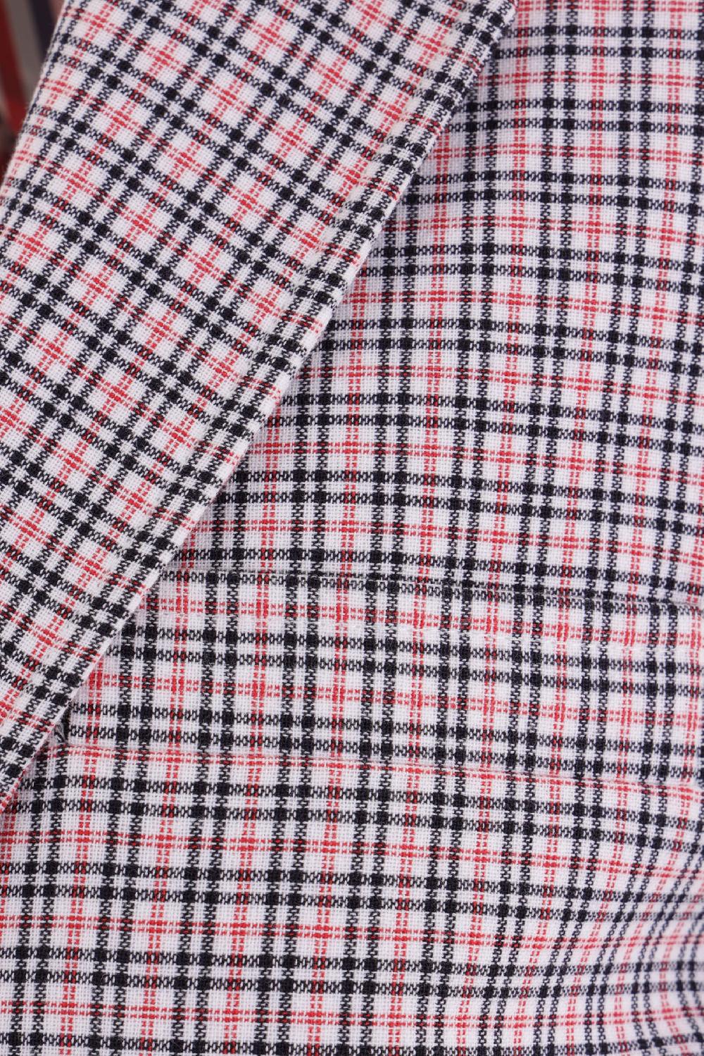 THOM BROWNE giacca monopetto in crepe di cotone Sottocosto