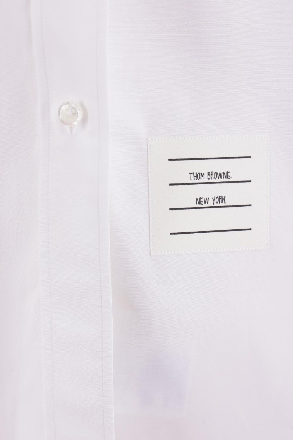 THOM BROWNE camicia oversize in popeline Convenienza