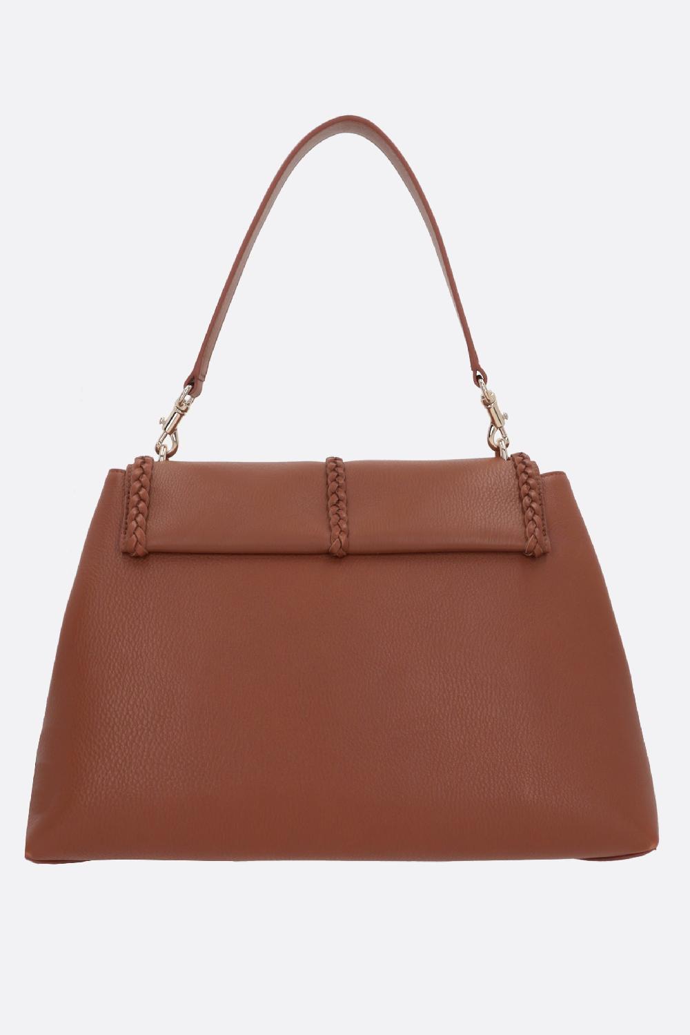 CHLOÉ borsa a spalla Penelope large in pelle martellata Presa