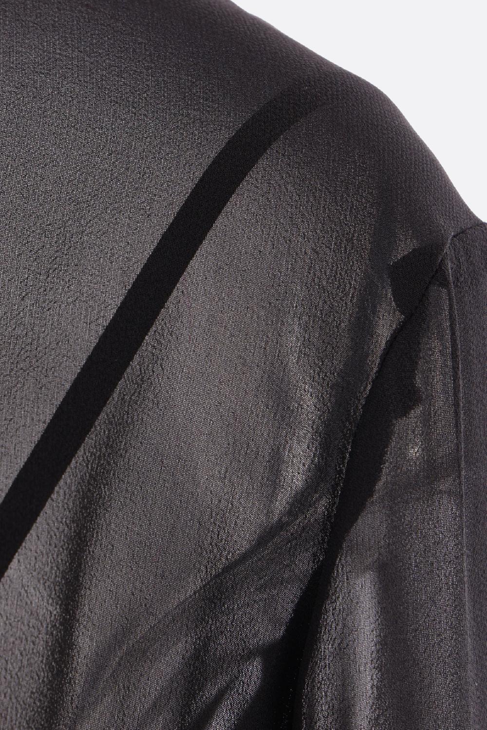 MAX MARA blusa Strano in georgette Hotsell
