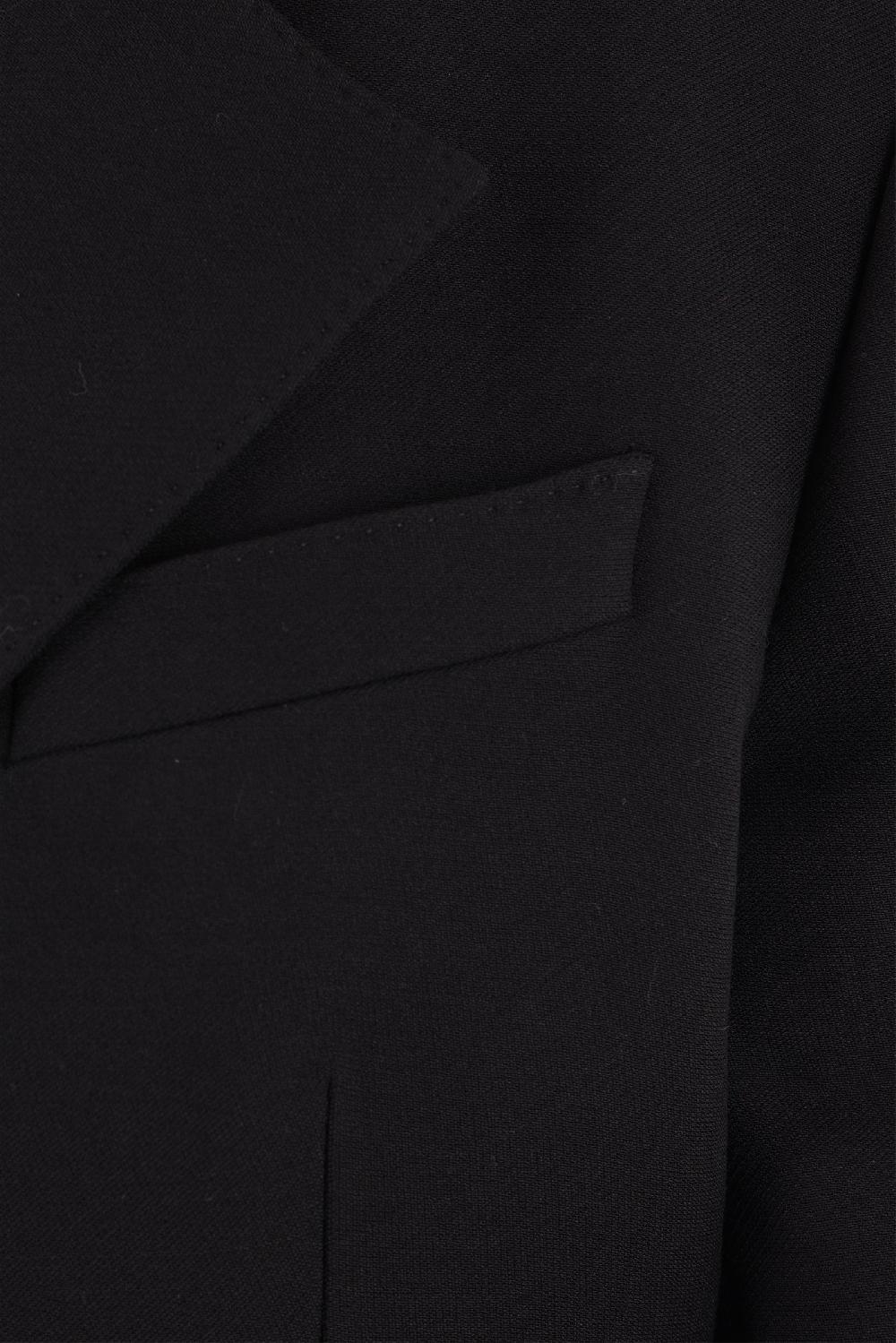 DOLCE & GABBANA giacca lunga monopetto Dolce in cady In Saldo