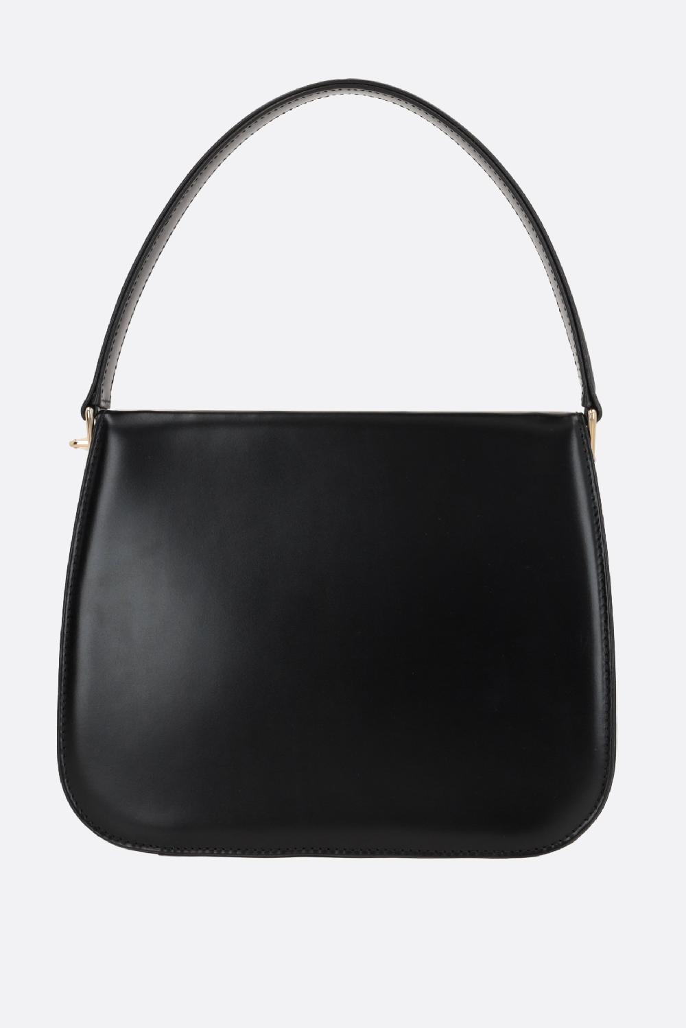 FERRAGAMO borsa a mano New Frame in pelle liscia 2025