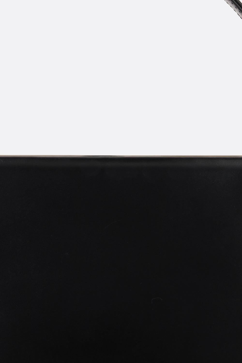 FERRAGAMO borsa a mano New Frame in pelle liscia 2025