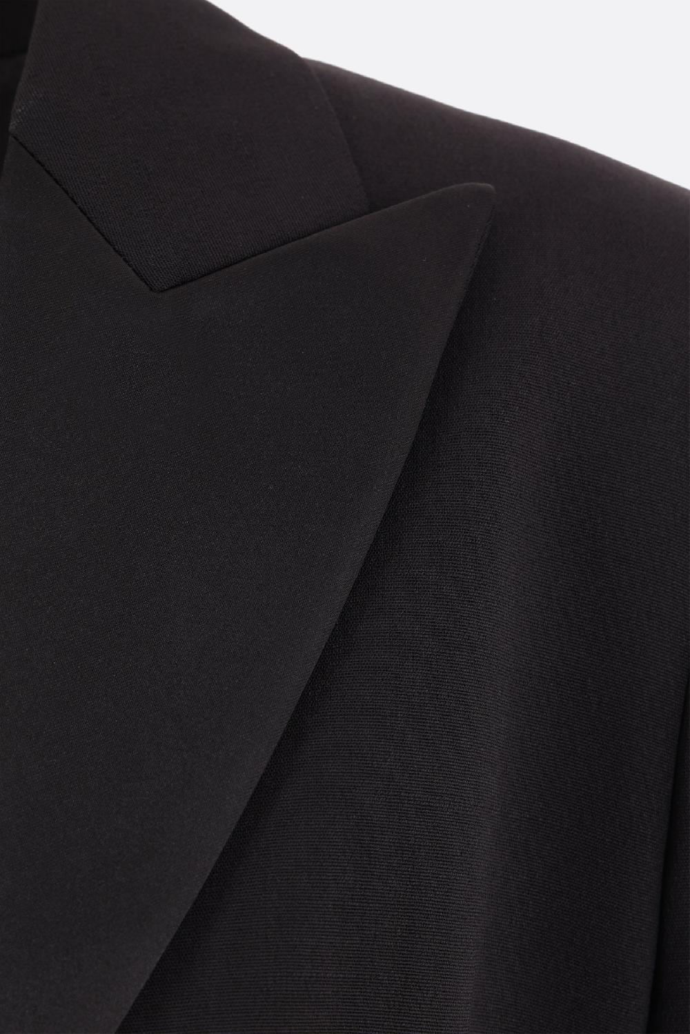 MAX MARA giacca monopetto Gara in lana e mohair Italia
