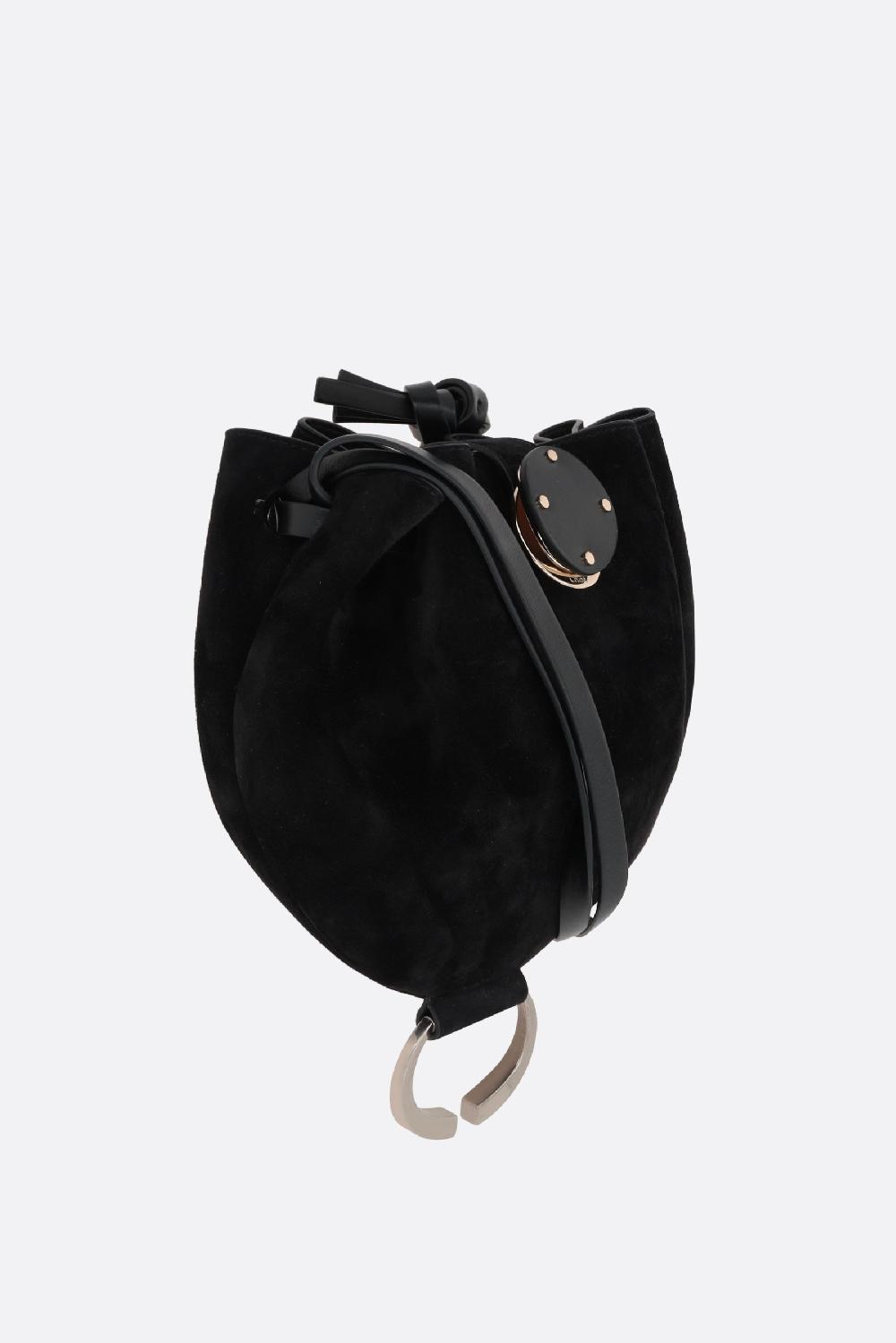 CHLOÉ borsa a spalla in suede Soddisfazione Garantita