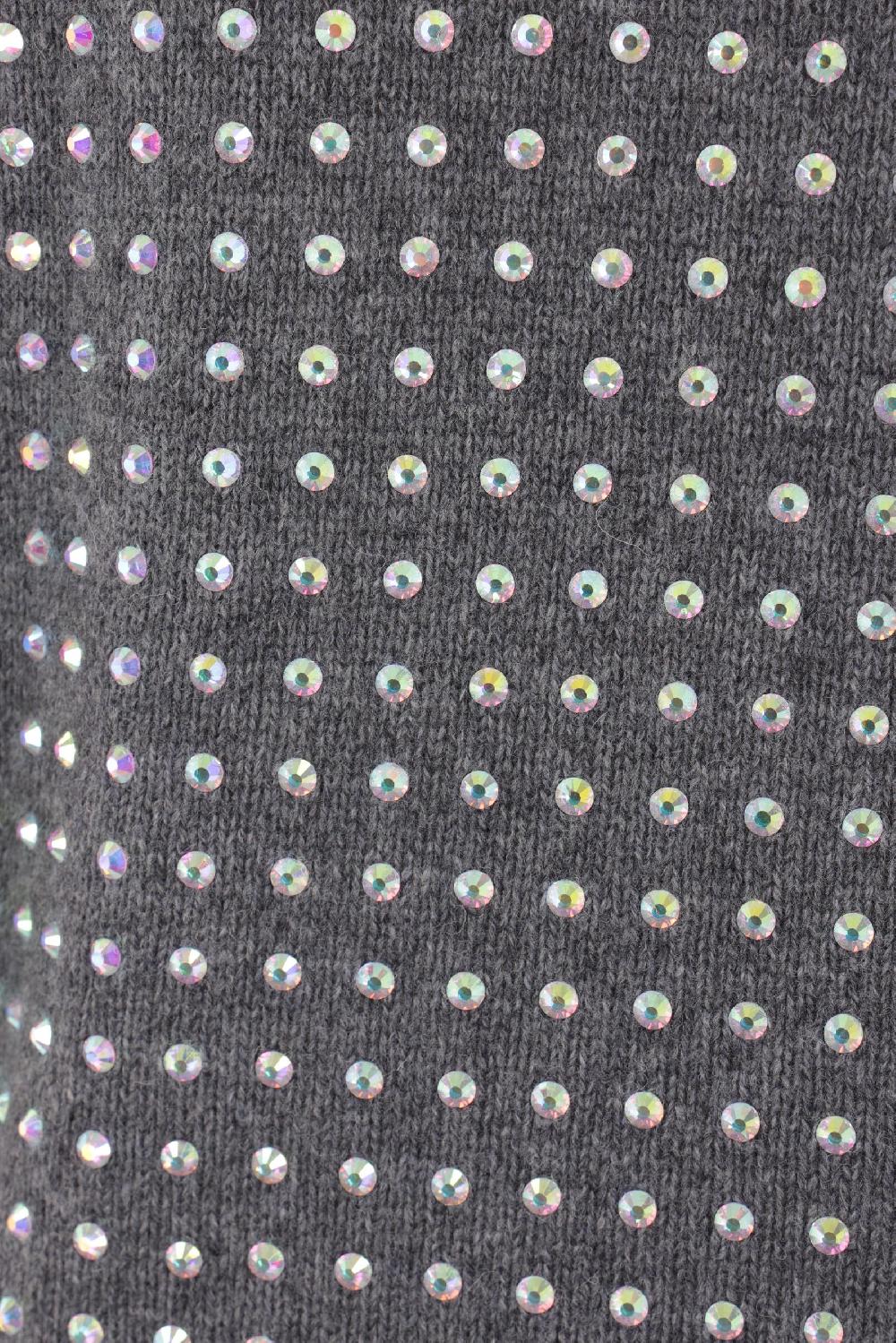 SPORTMAX pullover Uta in misto lana con strass Fino Al -60%