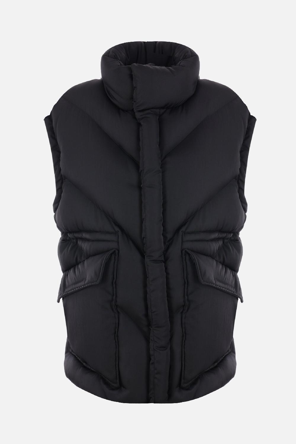 DEL CORE giubbotto imbottito in nylon froissé Sconto