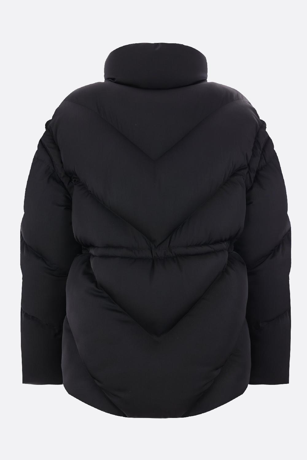 DEL CORE giubbotto imbottito in nylon froissé Sconto