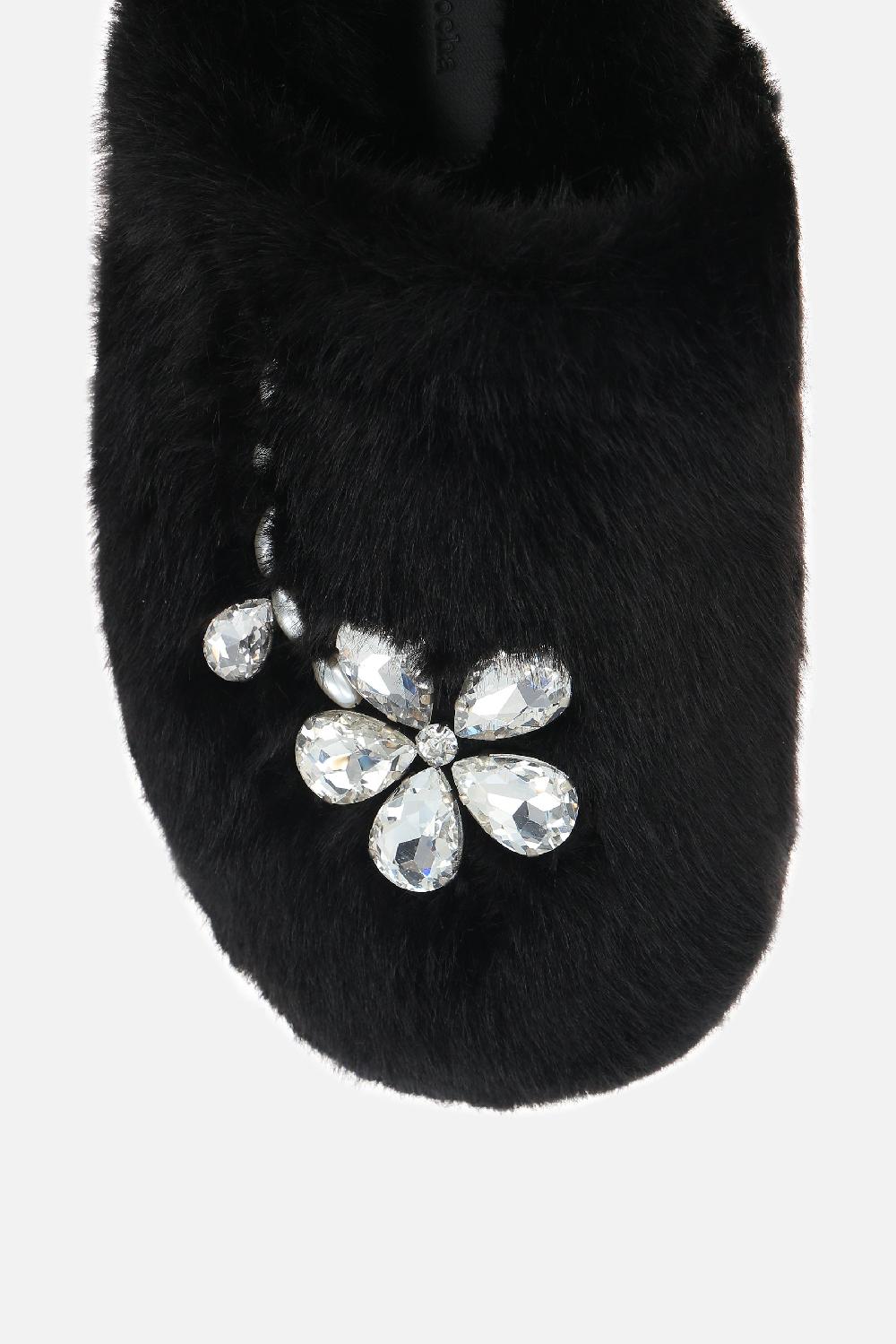 SIMONE ROCHA mule flat in eco pelliccia Economico