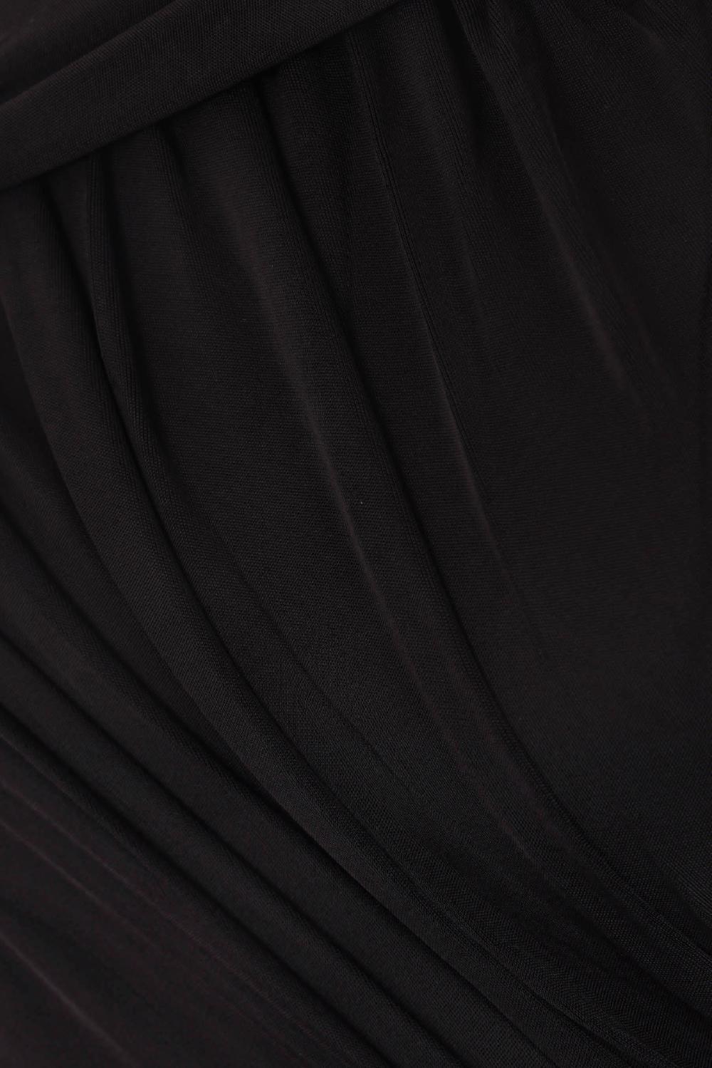 MARINE SERRE miniabito Body Shelter in viscosa stretch drappeggiata In Vendita