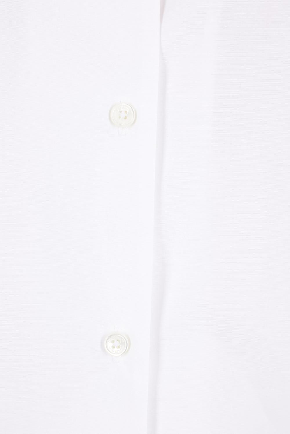 OFF WHITE camicia in popeline con cintura incrociata Vendita Calda