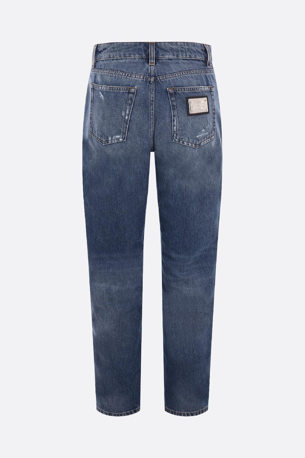 DOLCE & GABBANA jeans boyfriend in denim Moda