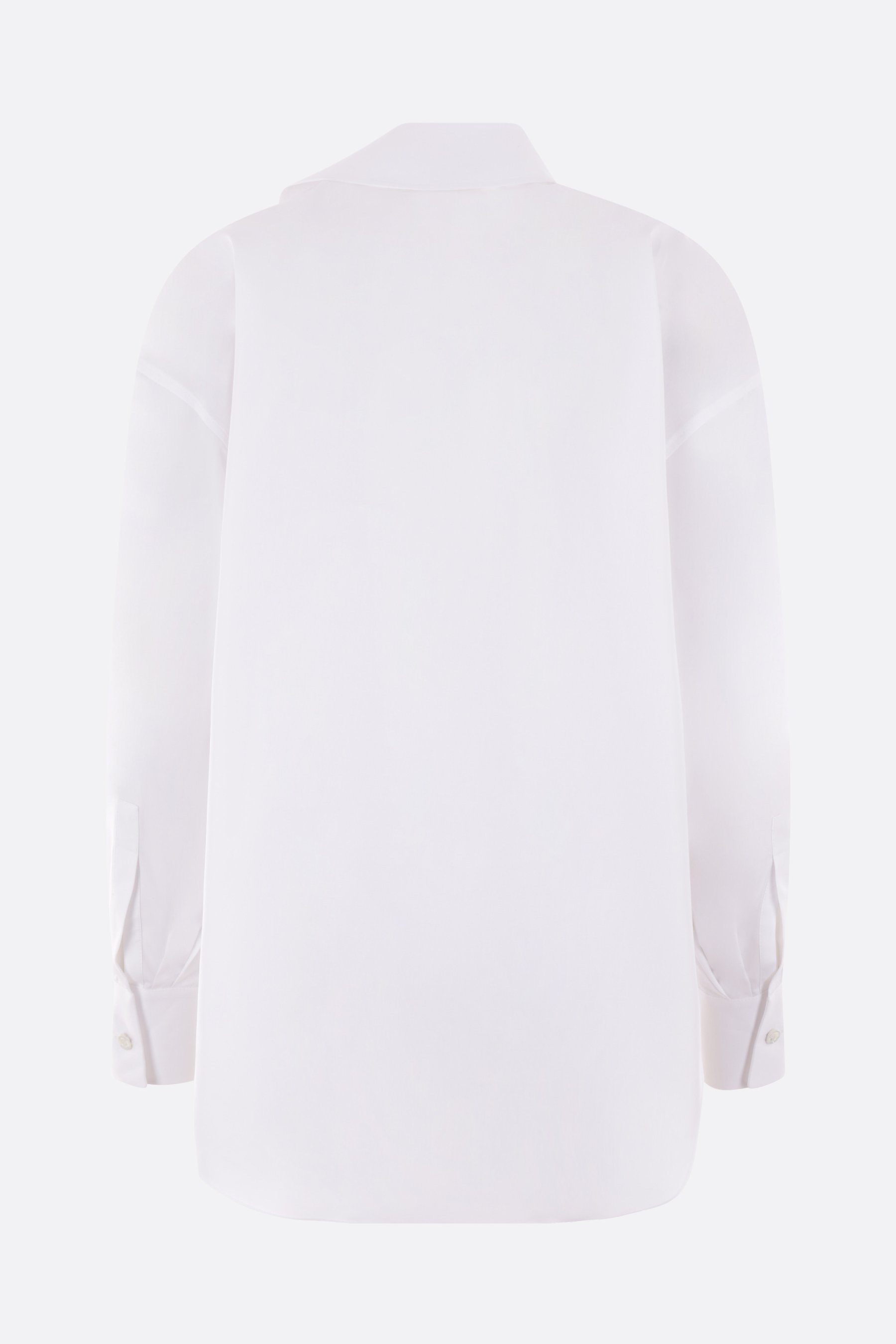 ALEXANDER McQUEEN camicia in popeline Orchid Italy