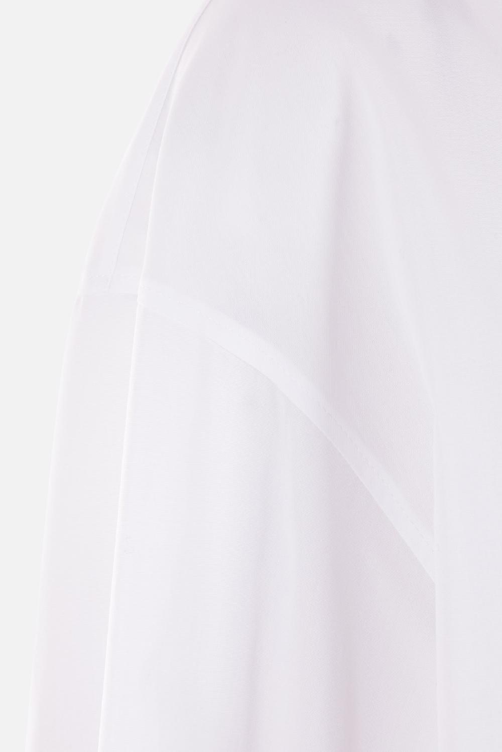 ALEXANDER McQUEEN camicia in popeline Orchid Italy