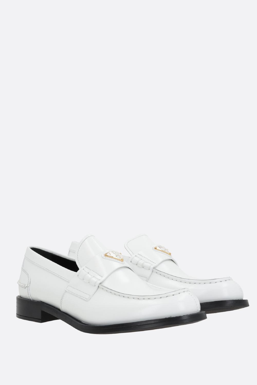 PRADA mocassino in pelle spazzolata Promozione