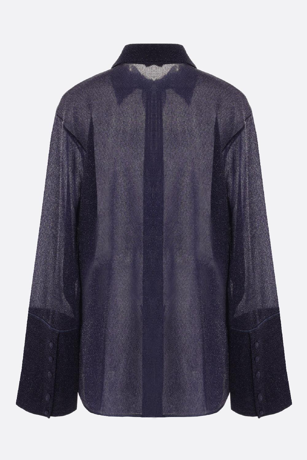 OSEREE camicia Lumière in lurex Consegna Veloce