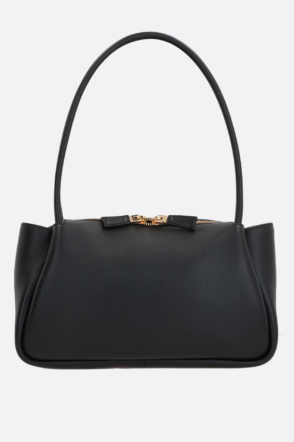 PRADA borsa a mano media in pelle martellata Outlet
