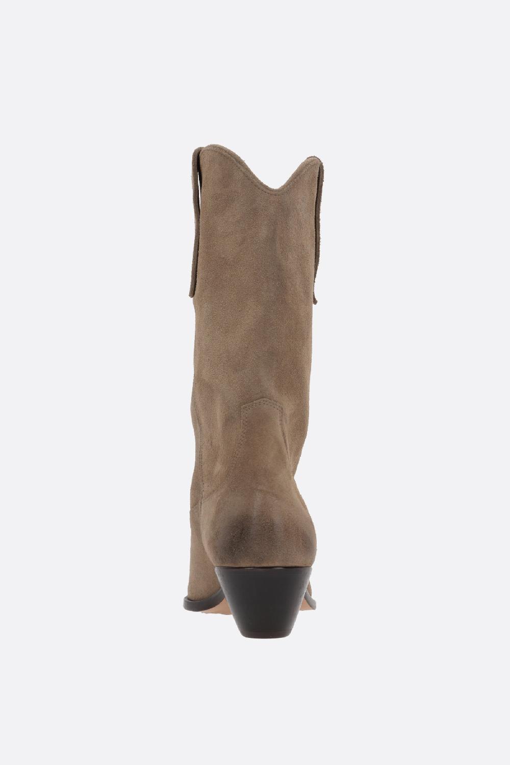 ISABEL MARANT stivaletto texano Duerto in suede Saldi
