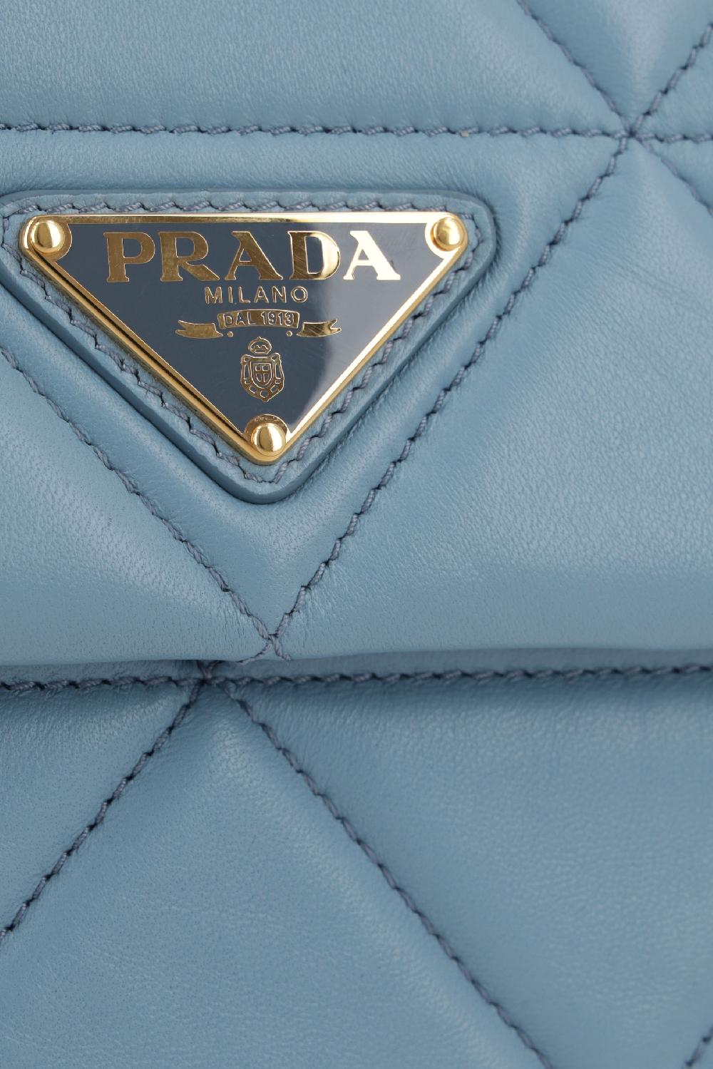 PRADA borsa a spalla in nappa matelassé Vendita Calda