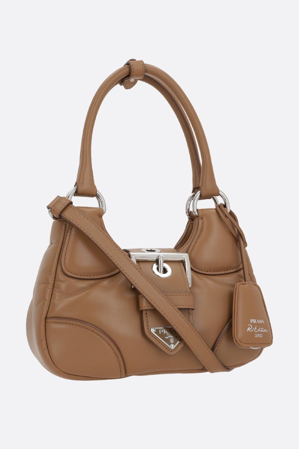 PRADA borsa a mano Prada Moon in nappa imbottita Nuova