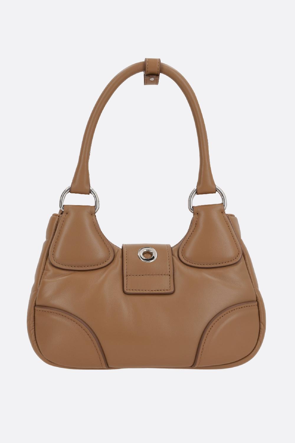 PRADA borsa a mano Prada Moon in nappa imbottita Nuova