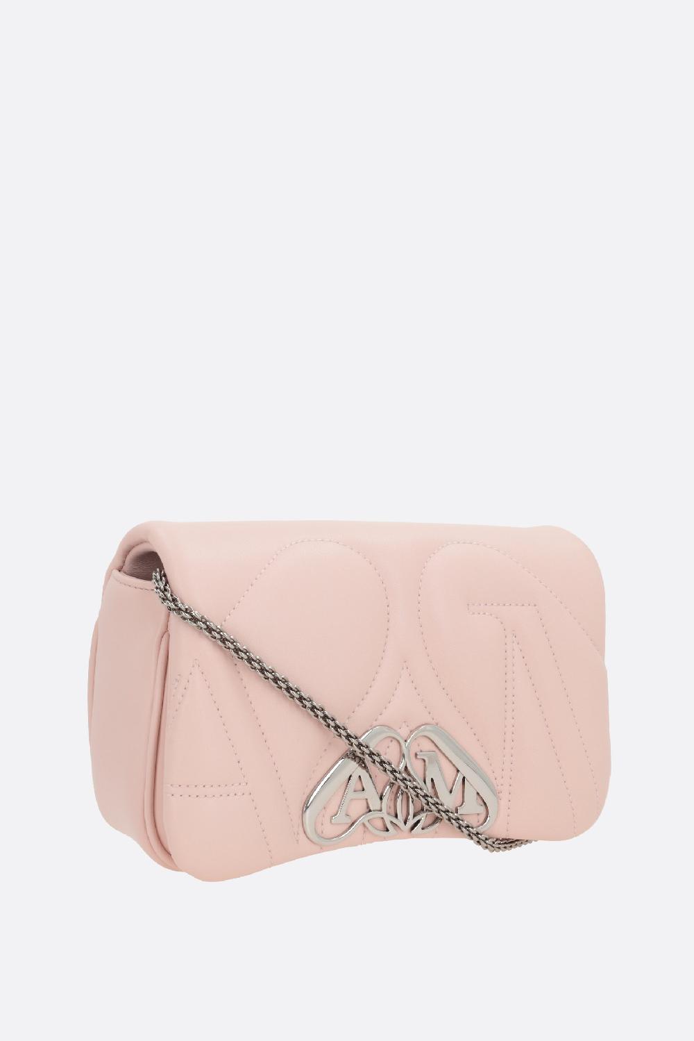 ALEXANDER McQUEEN borsa a spalla The Seal mini in nappa matelassé 2025