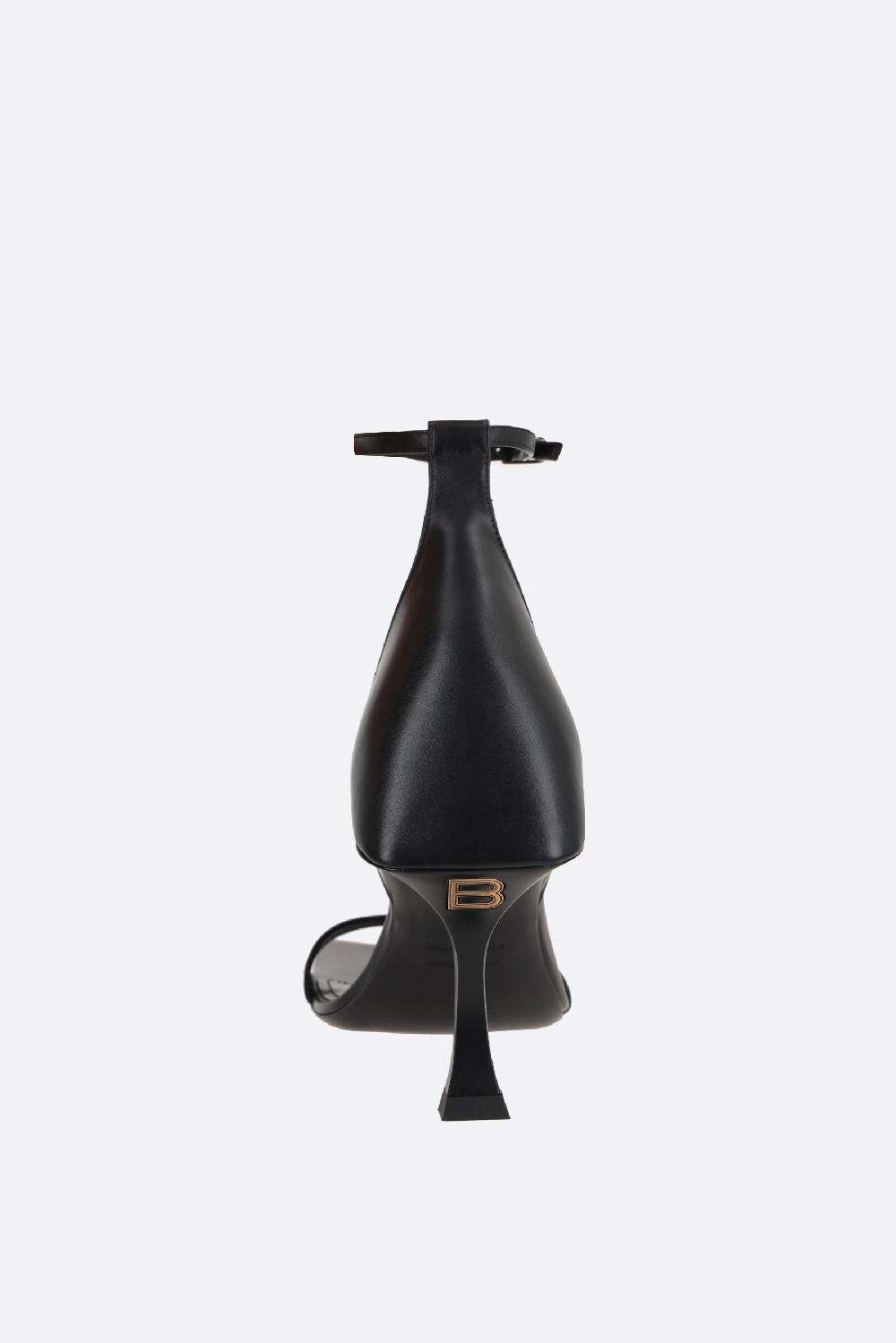 BALENCIAGA sandalo Hourglass in pelle liscia Italia