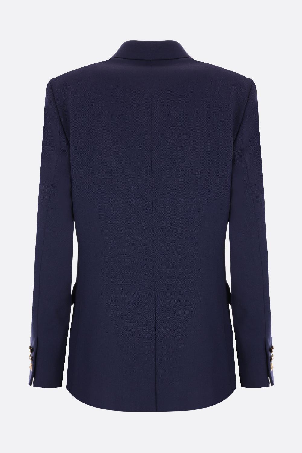 VERSACE giacca doppiopetto in twill Vendita