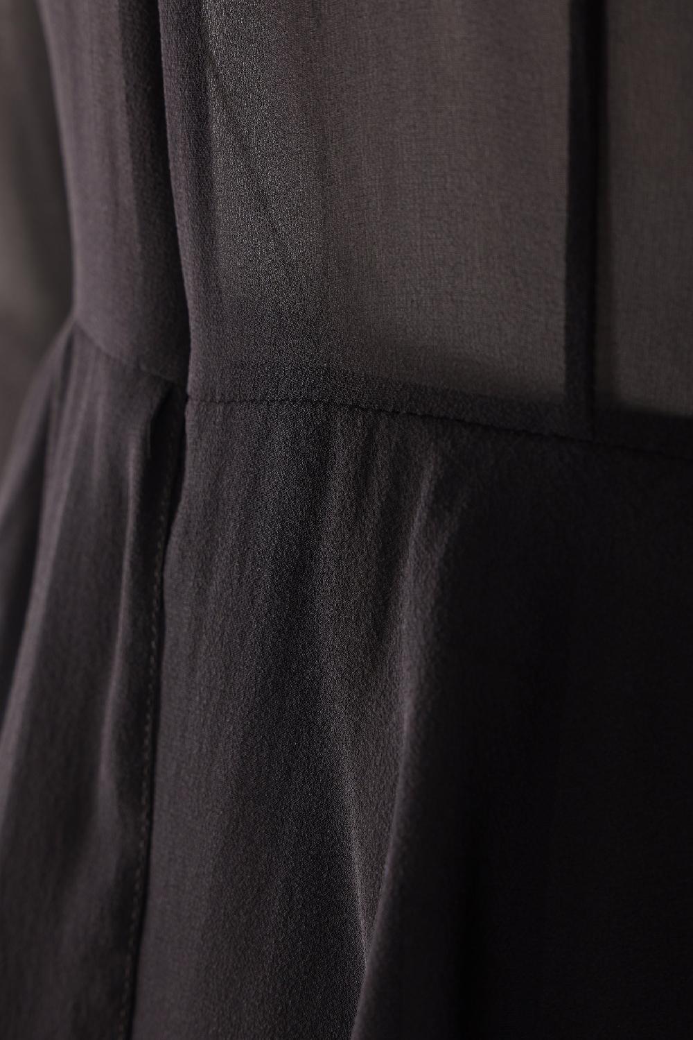 ALESSANDRA RICH abito lungo in georgette e pizzo Soddisfazione Garantita