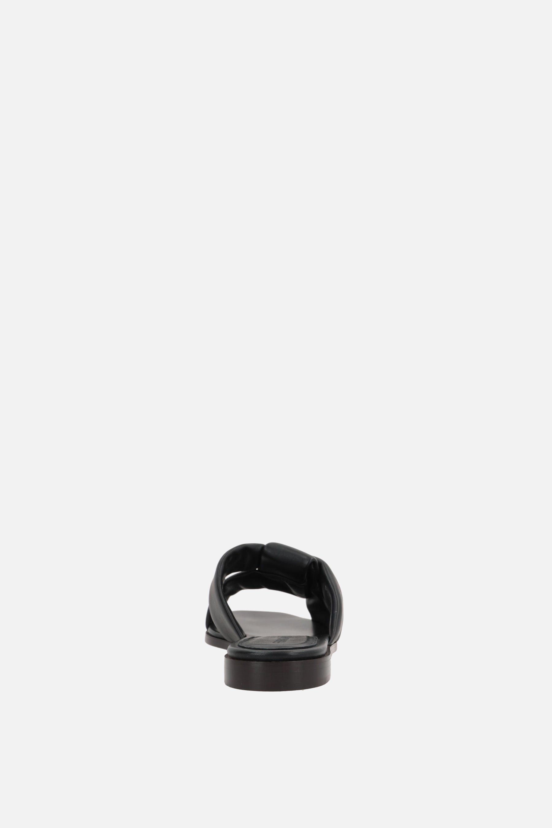 FERRAGAMO sandalo slide Alrai in nappa Sconto