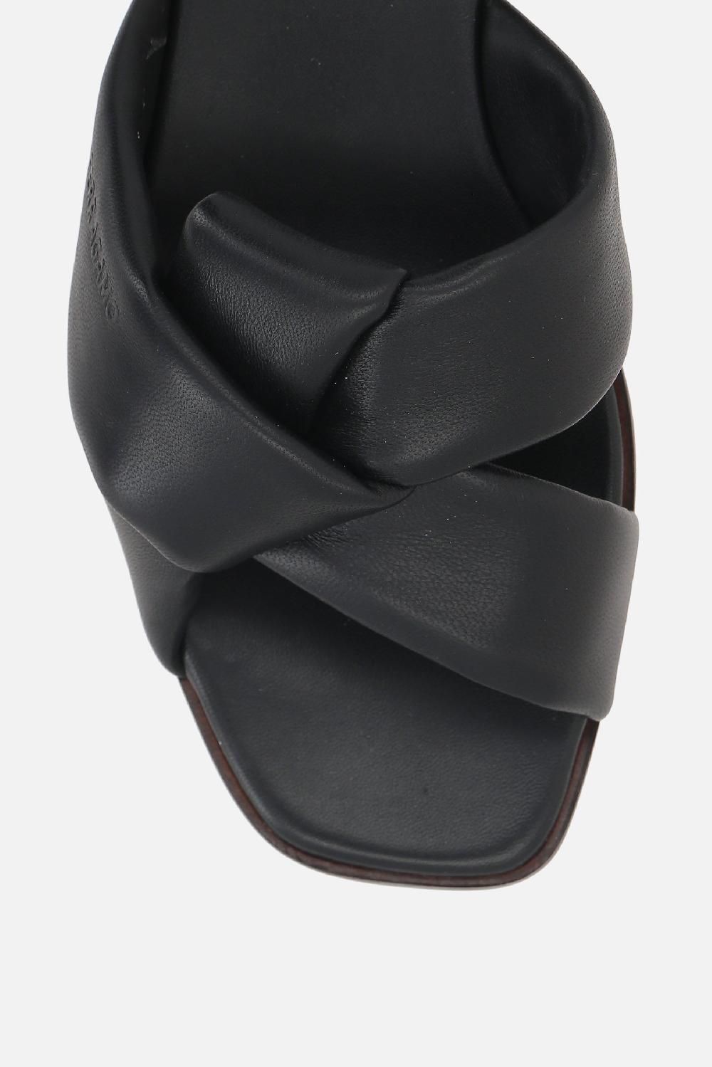 FERRAGAMO sandalo slide Alrai in nappa Sconto